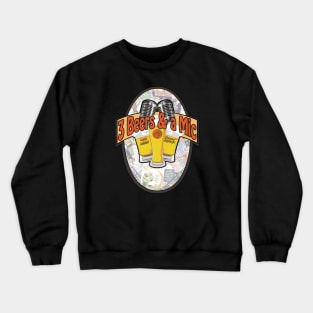 3 Beers and a Mic Podcast Crewneck Sweatshirt